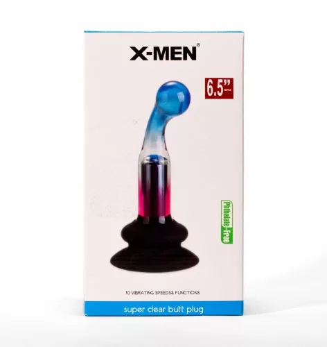 X-MEN 10 Speeds Vibrating Gpot Plug 2_B15O50_1