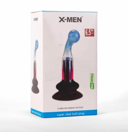 X-MEN 10 Speeds Vibrating Gpot Plug 2_B15O50_1