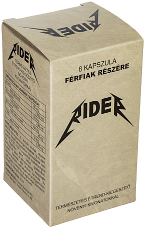 RIDER - 8 db potencianövelő