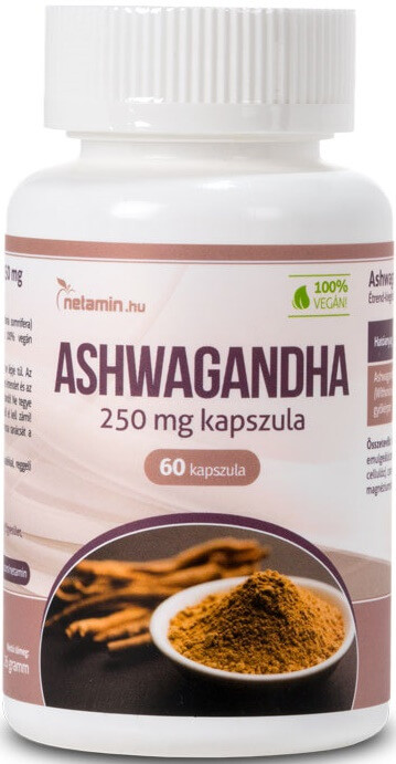 Netamin Ashwagandha 250 mg – 60 db 
