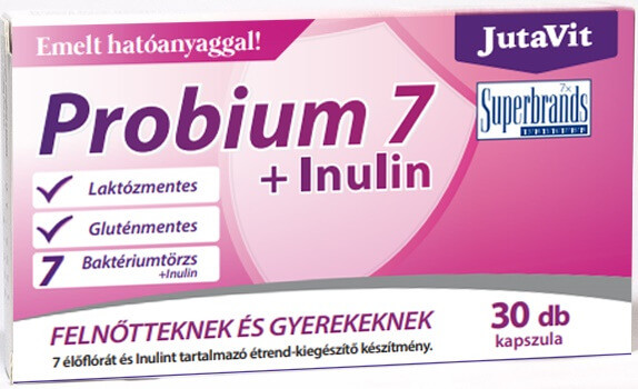 JutaVit Probium 7 + Inulin - 30 db