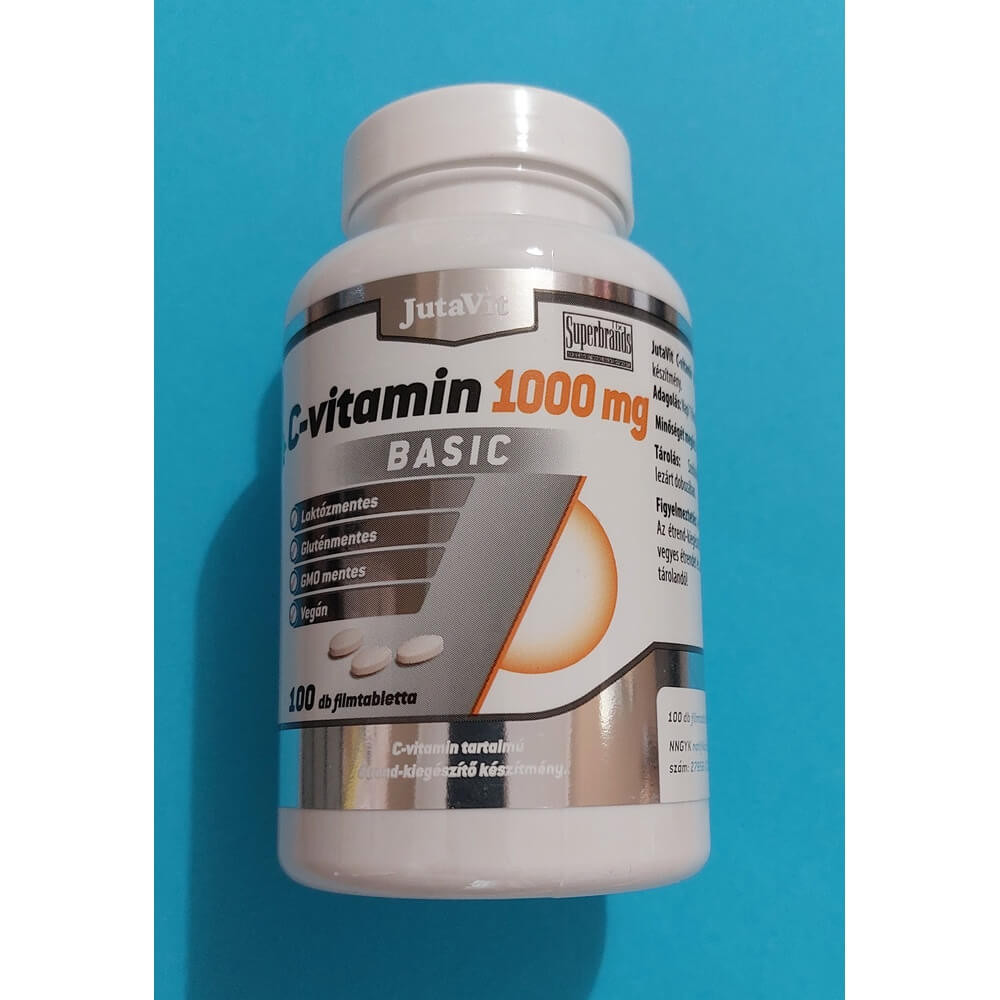 JutaVit C-Vitamin 1000 mg Basic - 100 db